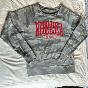 Medium, Pressbox camouflage crewneck